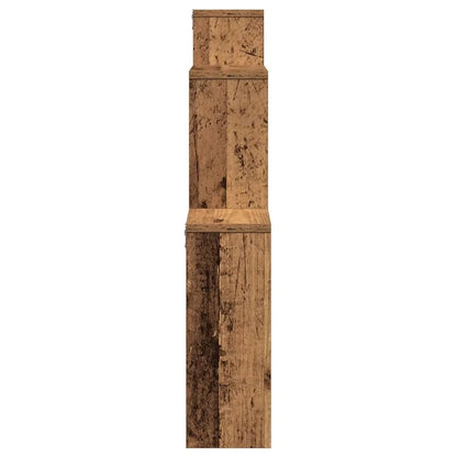 Étagère cube murale bois 80x15x78.5 cm - vente privée 14:200006155Brown;200007763:201336342