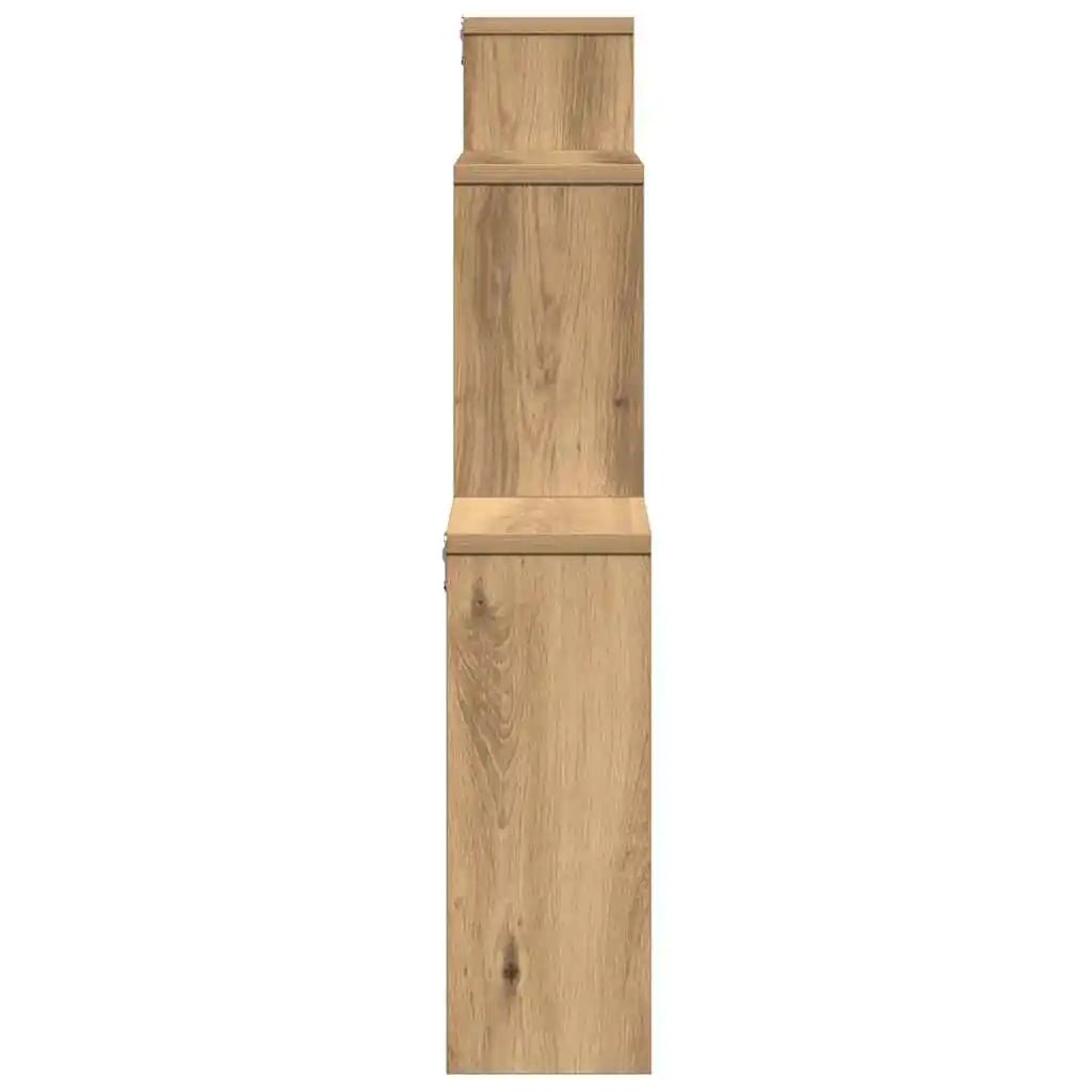 Étagère cube murale bois 80x15x78.5 cm - vente privée 14:200006155Brown;200007763:201336342