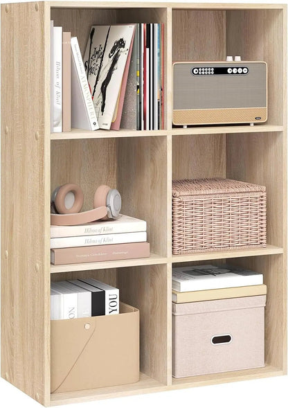 Étagère cube rangement en bois - vente privée 14:496Oak 29x59.6x59.8cm;200007763:201336101