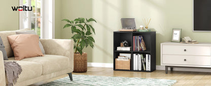 Étagère cube rangement en bois - vente privée 14:496Oak 29x59.6x59.8cm;200007763:201336101
