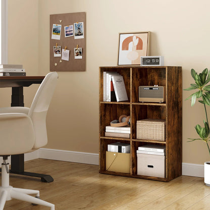 Étagère cube rangement en bois - vente privée 14:496Oak 29x59.6x59.8cm;200007763:201336101
