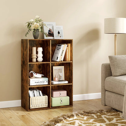 Étagère cube rangement en bois - vente privée 14:496Oak 29x59.6x59.8cm;200007763:201336101