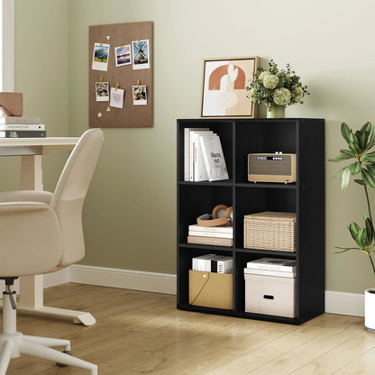 Étagère cube rangement en bois - vente privée 14:496Oak 29x59.6x59.8cm;200007763:201336101