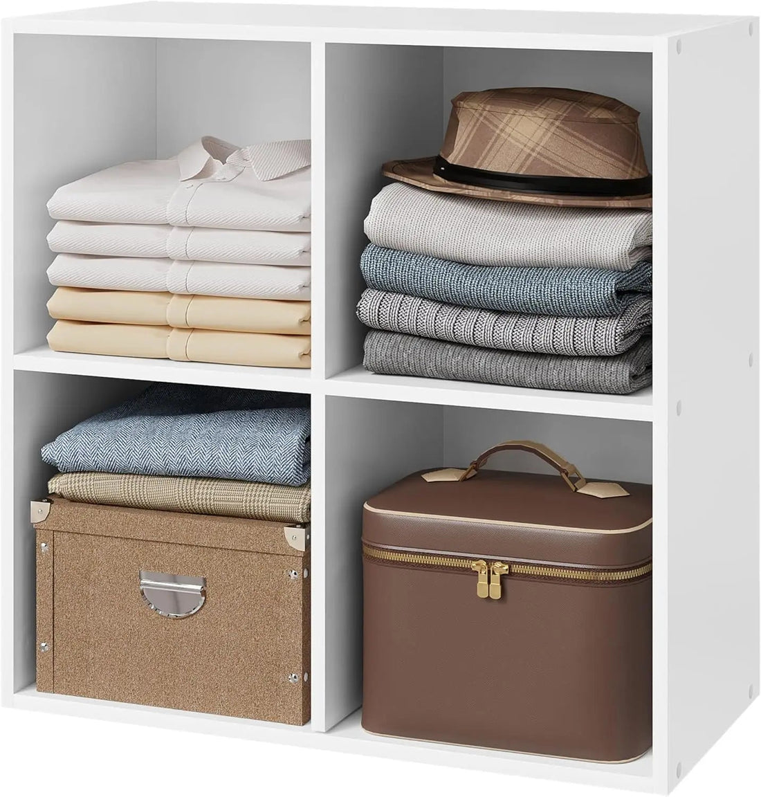 Étagère cube rangement en bois - vente privée 14:496Oak 29x59.6x59.8cm;200007763:201336101