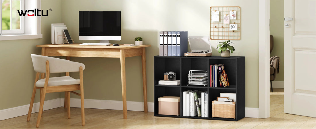 Étagère cube rangement en bois - vente privée 14:496Oak 29x59.6x59.8cm;200007763:201336101