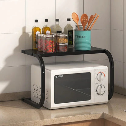 étagère cuisine métal pour micro onde - vente privée 14:200006151Black;200007763:201336104