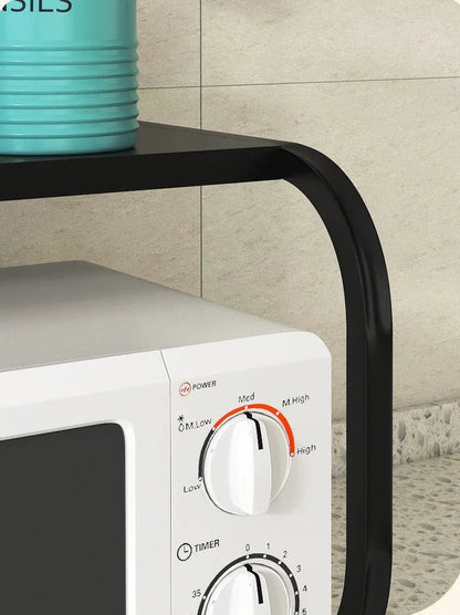 étagère cuisine métal pour micro onde - vente privée 14:200006151Black;200007763:201336104