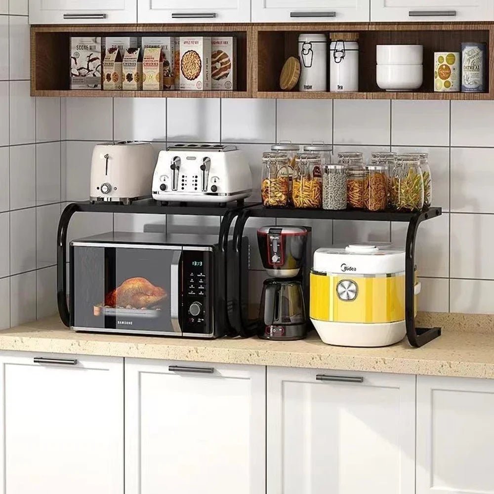 étagère cuisine métal pour micro onde - vente privée 14:200006151Black;200007763:201336104