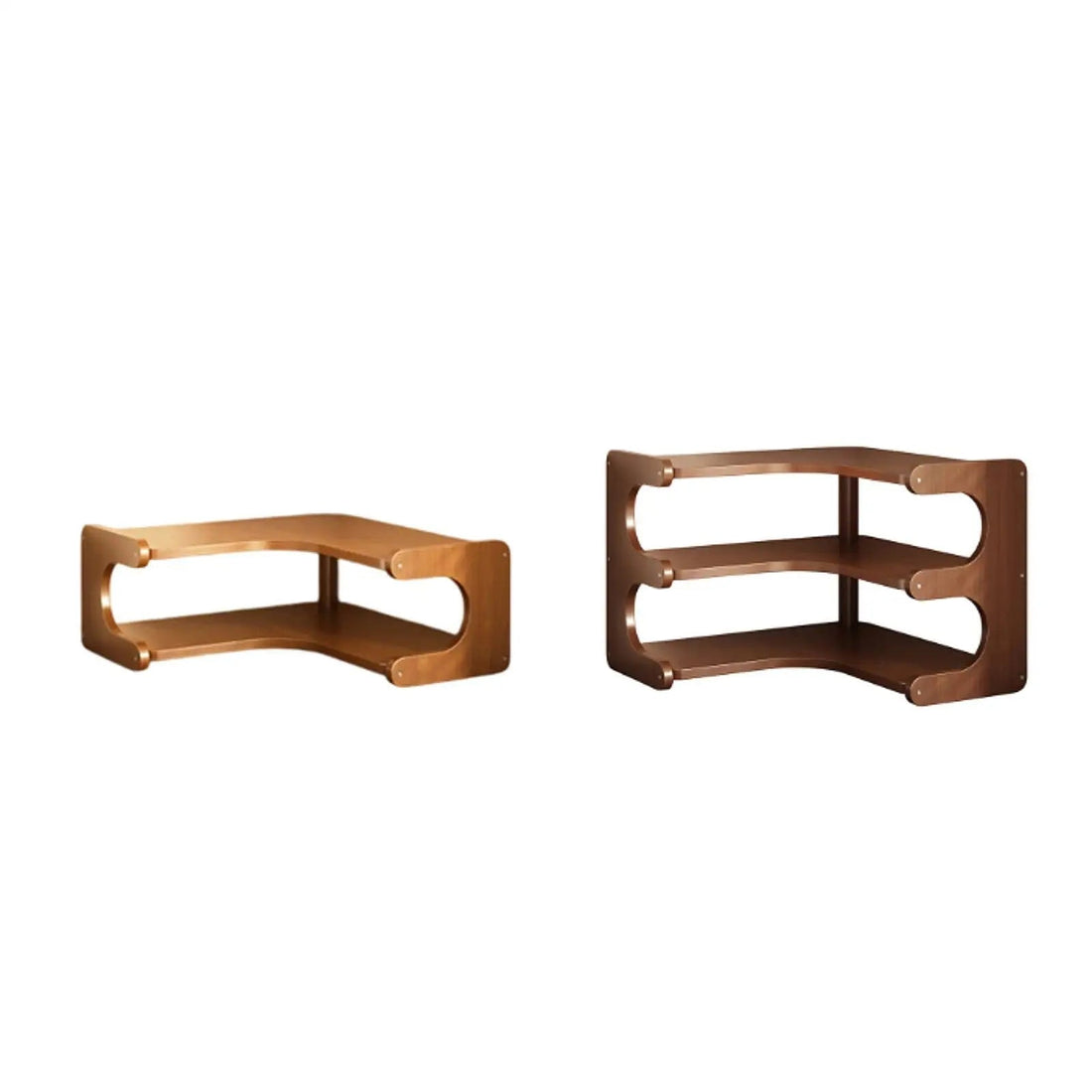 Étagère d'angle cuisine en bois massif - vente privée 5:20000418535x35x13cm