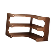 Étagère d'angle cuisine en bois massif - 5:20000418535x35x13cm