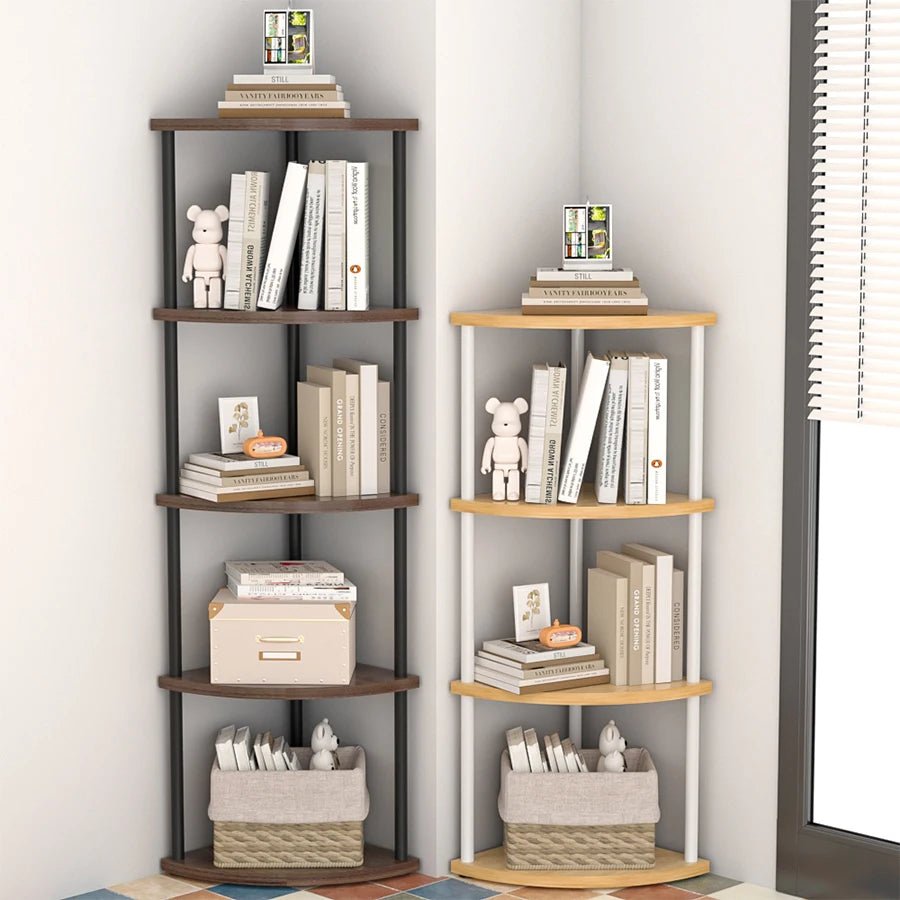 Étagère d'angle design simple à plusieurs étages - vente privée 14:173black-5 layer;200007763:201336100