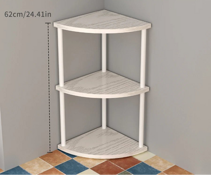 Étagère d'angle design simple à plusieurs étages - vente privée 14:193white-3 layer;200007763:201336100