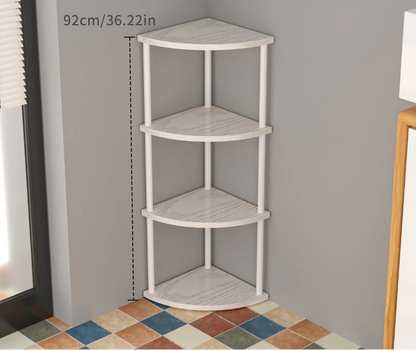 Étagère d'angle design simple à plusieurs étages - vente privée 14:366white-4 layer;200007763:201336100