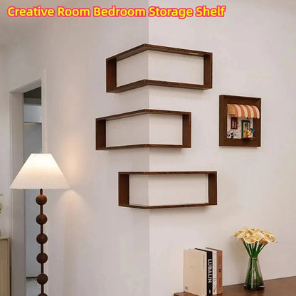 Étagère d'angle murale design originale - vente privée 14:2015041253PCS