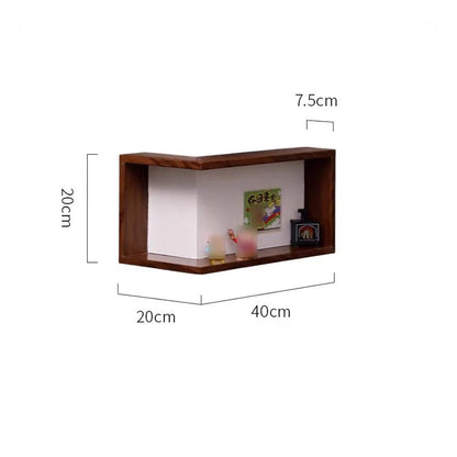 Étagère d'angle murale design originale - vente privée 14:2015041253PCS