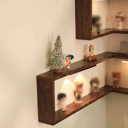 Étagère d'angle murale design originale - vente privée 14:2015041253PCS