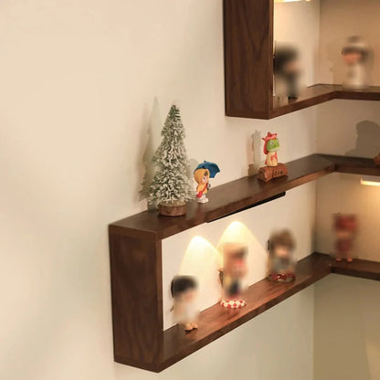 Étagère d'angle murale design originale - vente privée 14:2015041253PCS