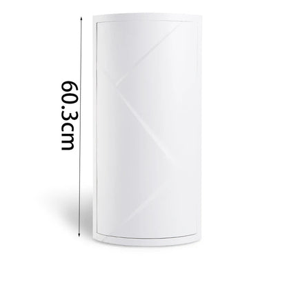 Étagère d'angle originale et moderne - vente privée 14:200003699White 3 Tier