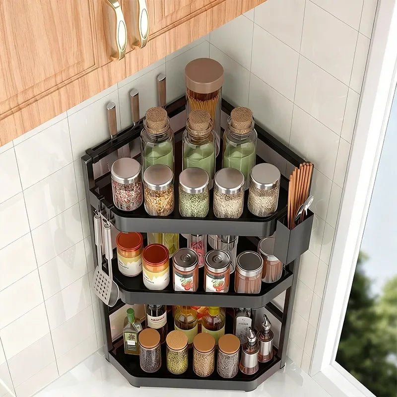 Étagère d'angle pas cher pour cuisine - vente privée 14:200006153Three Layers
