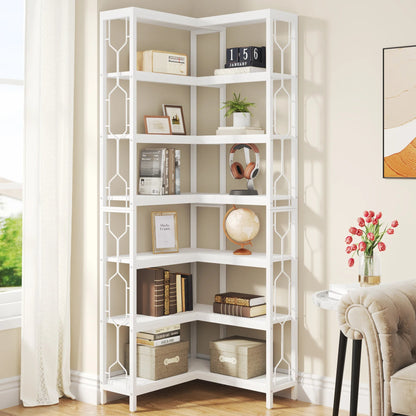 Étagère d'angle salle de bain ou salon - vente privée 14:173White;200007763:201336101