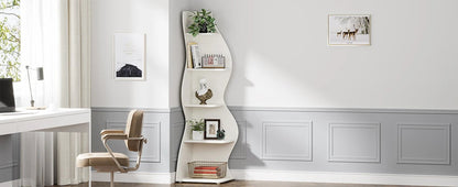 Étagère d'angle sur pieds blanche - vente privée 14:193White;200007763:201336101