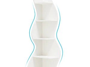 Étagère d'angle sur pieds blanche - vente privée 14:193White;200007763:201336101