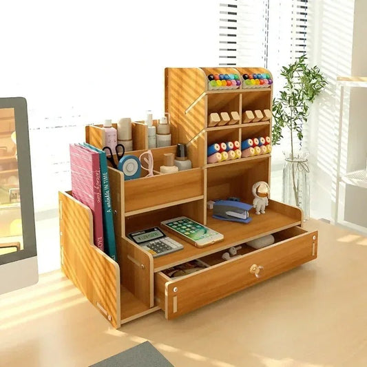 étagère de bureau à poser - vente privée 14:200006156B17-9 cherry wood