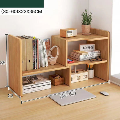 étagère de bureau bois multi compartiments - vente privée 14:19302