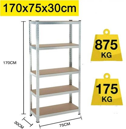 étagère garage 180x90x40cm - vente privée 14:94170x75x30cm-G;200007763:201336101