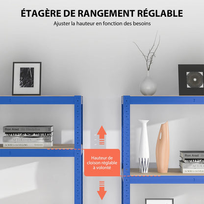 étagère garage atelier - vente privée 14:200006155Blue-170x75x30cm;200007763:201336101