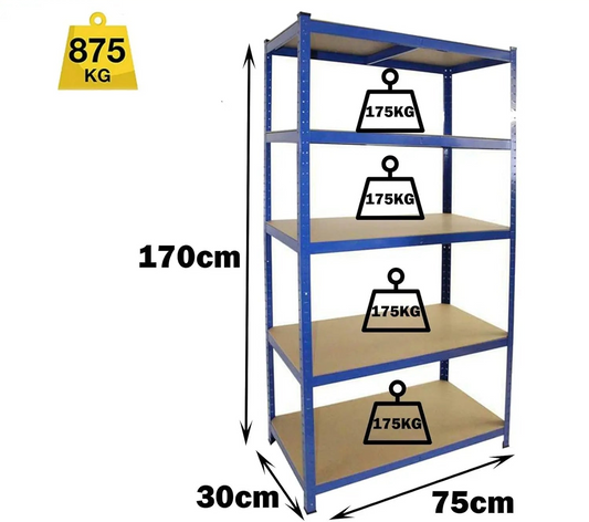 étagère garage DayPlus - vente privée 14:10170x75x30 350kg Blue;200007763:201336101