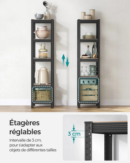 étagère garage simple 37 x 37 x 150 cm, 400 kg - vente privée 14:201805806;200007763:201336342