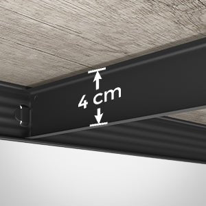 étagère garage simple 37 x 37 x 150 cm, 400 kg - vente privée 14:201805806;200007763:201336342