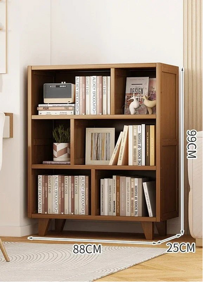Étagère livre bibliothèque en bois - vente privée 14:100013775Simple D