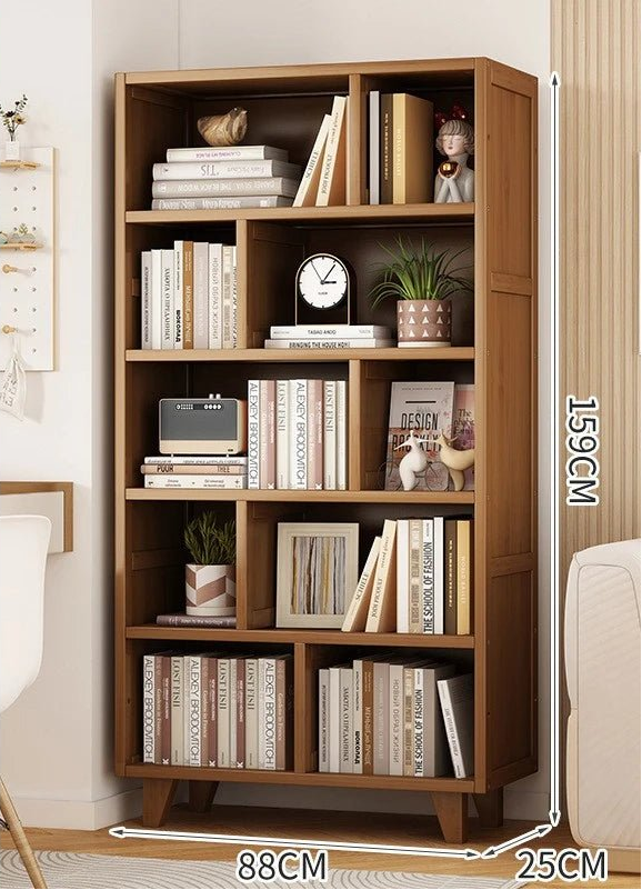 Étagère livre bibliothèque en bois - vente privée 14:200005100Simple H