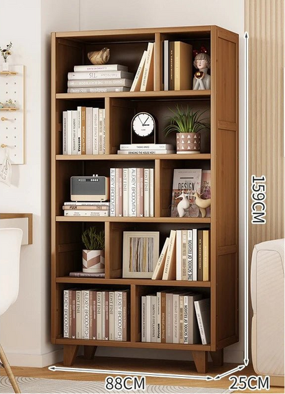 Étagère livre bibliothèque en bois - vente privée 14:200005100Simple H