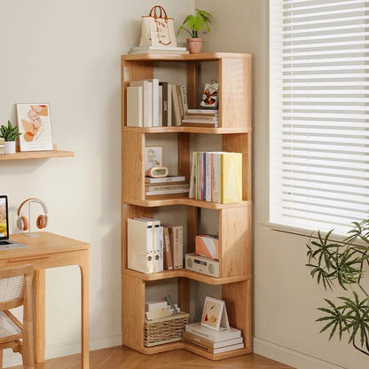 Étagère livre d'angle en bois massif moderne - vente privée 14:3650165 Layers 60 cm