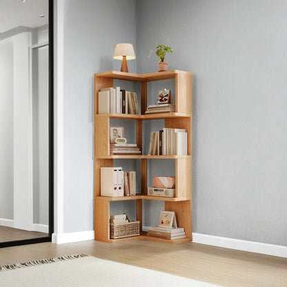 Étagère livre d'angle en bois massif moderne - vente privée 14:3650165 Layers 60 cm
