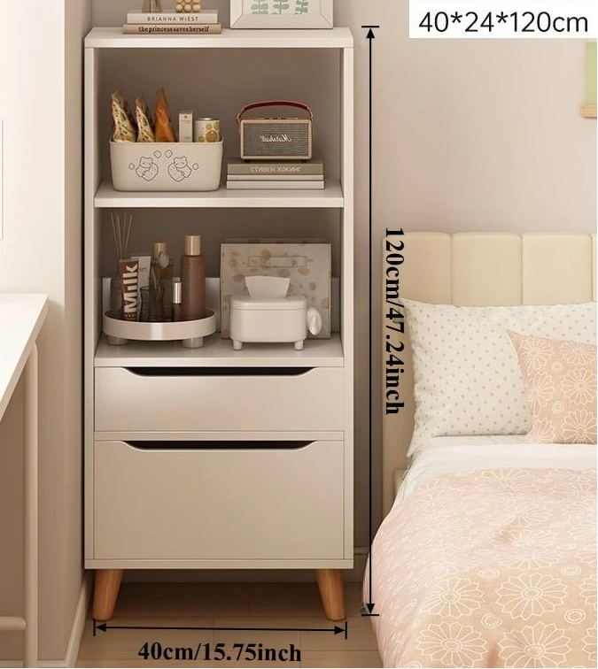 Étagère livre de salon à plusieurs niveaux - vente privée 14:200003699White