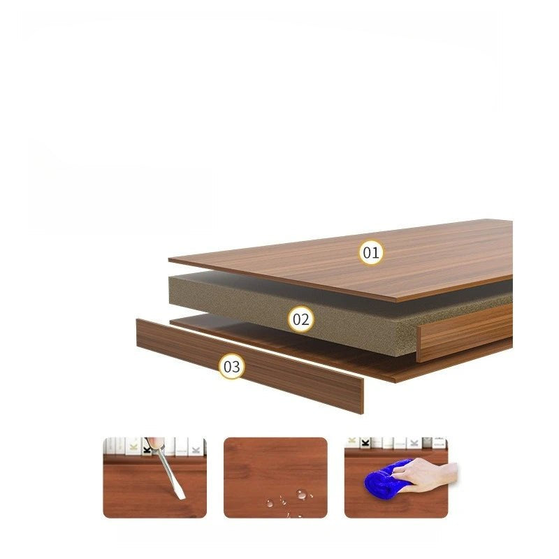Étagère livre de salon à plusieurs niveaux - vente privée 14:200003699White