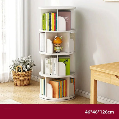 Étagère livre en bois rotatif - vente privée 14:105L warm white A