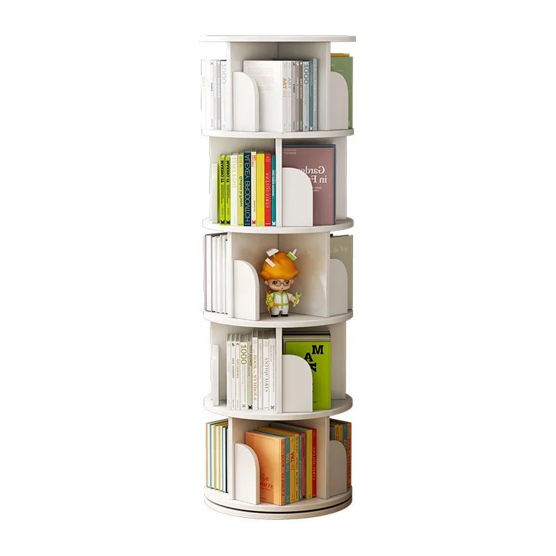 Étagère livre en bois rotatif - vente privée 14:3666L walnut B