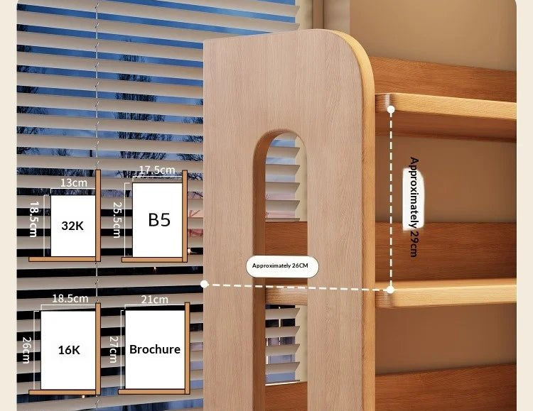 Étagère livre moderne industrielle de taille moyenne - vente privée 14:104 floors 60CM