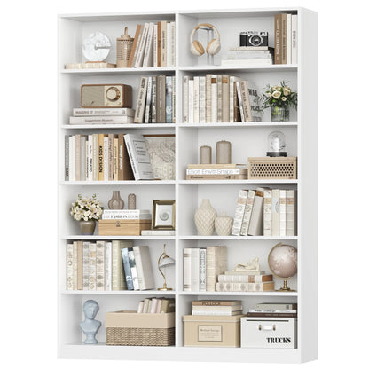 Étagère livre multifonction tendance 120x30x188.7cm - vente privée 14:29White;200007763:201336101