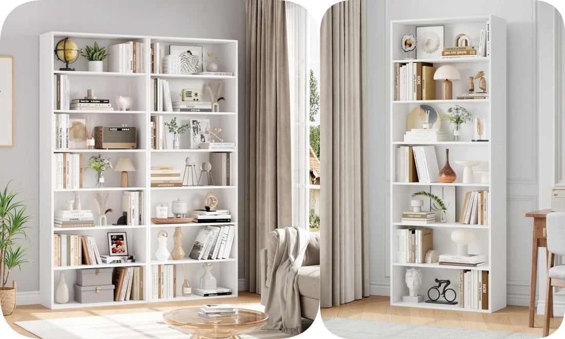 Étagère livre originale et moderne 60x23.5x209.5 cm - vente privée 14:200001438Oak;200007763:201336101