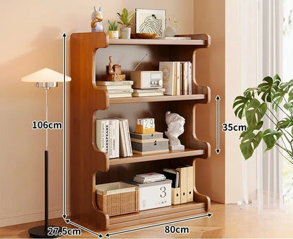 Étagère livre simple en bambou - vente privée 14:193four layers 80