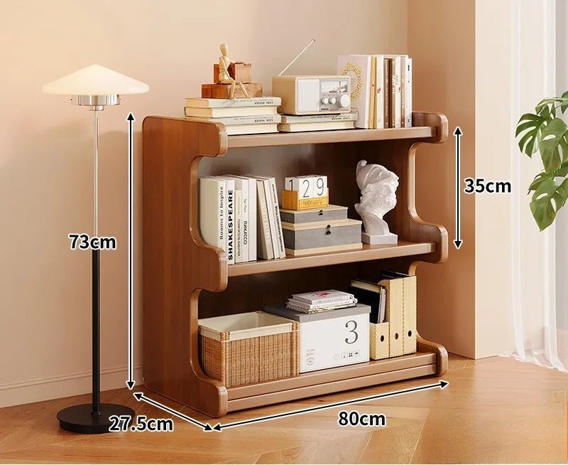 Étagère livre simple en bambou - vente privée 14:29three layers 80