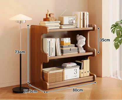 Étagère livre simple en bambou - vente privée 14:29three layers 80