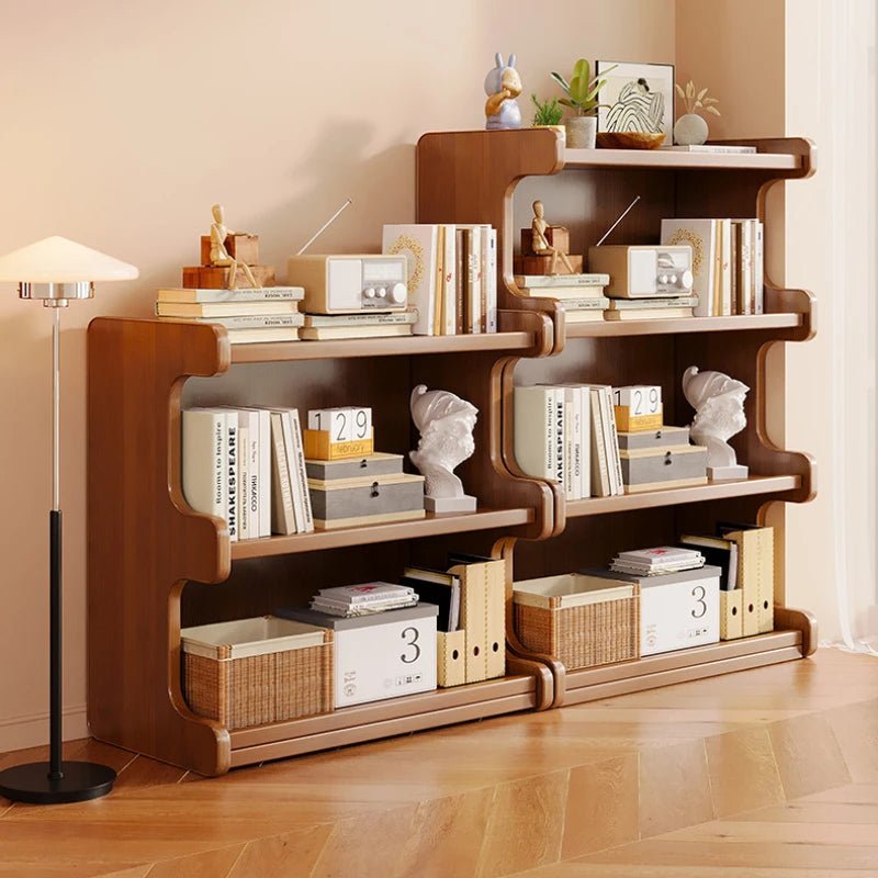 Étagère livre simple en bambou - vente privée 14:29three layers 80