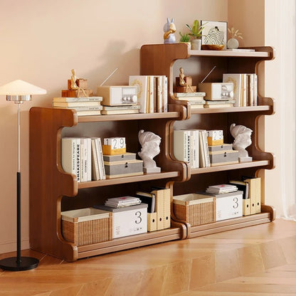 Étagère livre simple en bambou - vente privée 14:29three layers 80